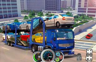 Heavy Truck Loader - Car Cargo Transport পোস্টার