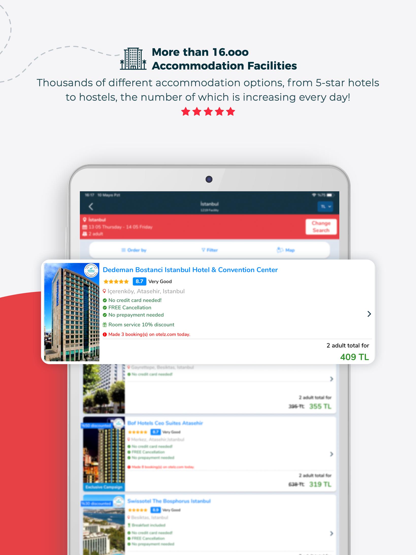 Otelz.com - Hotel Reservation Without Prepayment for Android - APK Download