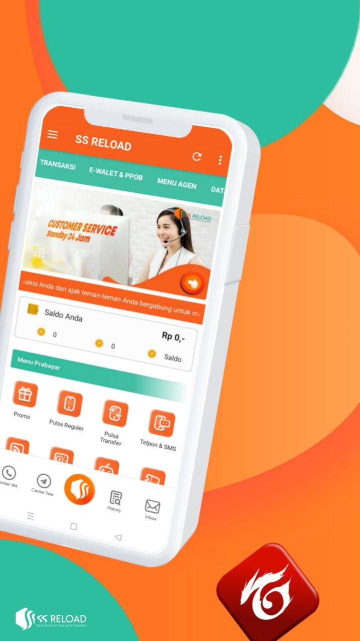 Скачать SS reload-Pulsa dan PPOB murah APK для Android