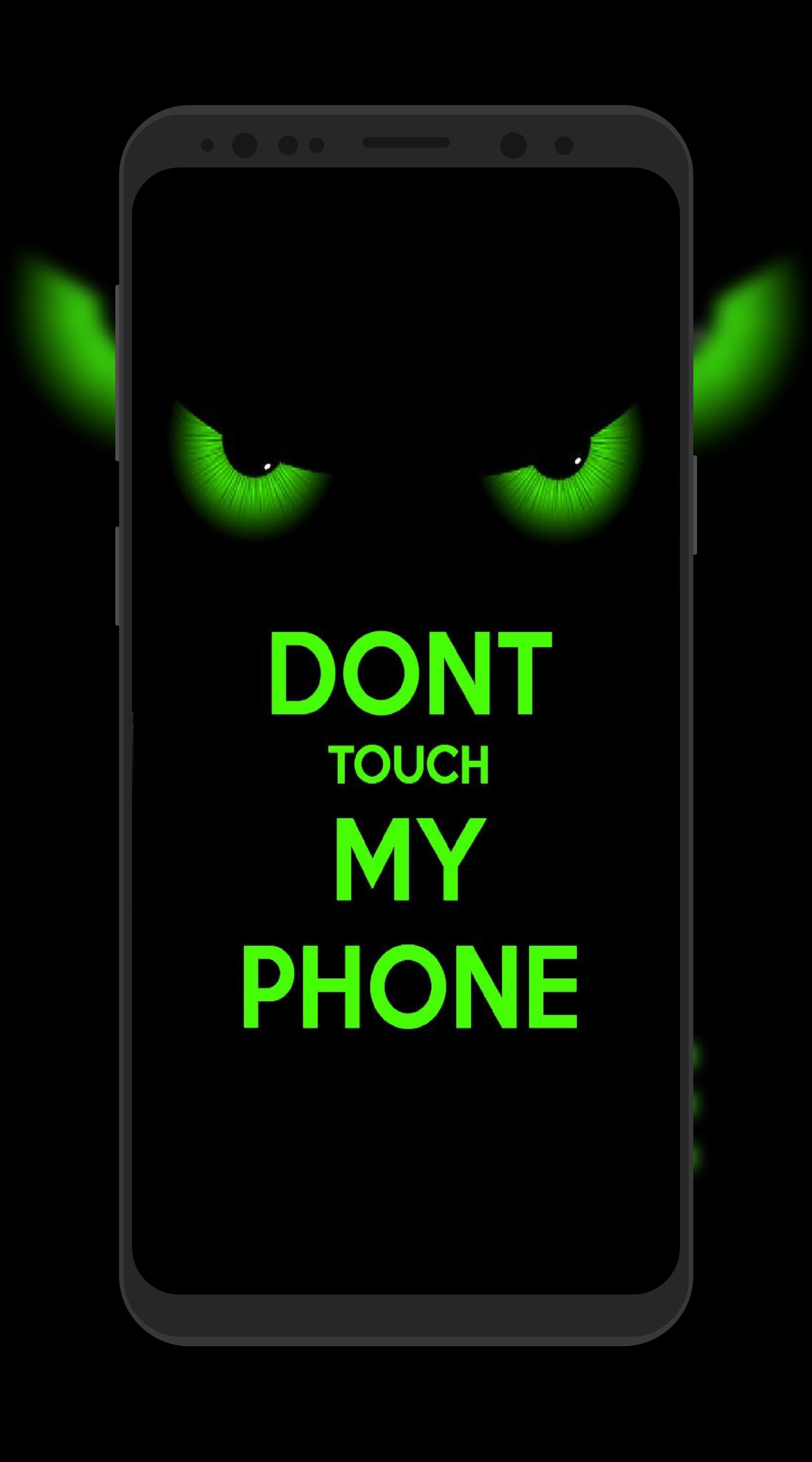 Don't Touch My Phone Wallpaper स्क्रीनशॉट 6.