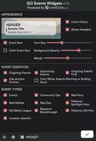GO Events Widget Ekran Görüntüsü 5