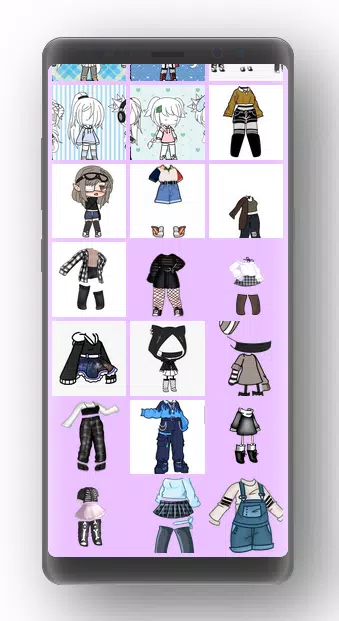 Idéias para roupas de vestir Gacha versão móvel andróide iOS apk