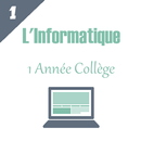 informatique 1 année collège APK