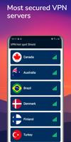 برنامه‌نما VPN hotspot vpn shield عکس از صفحه