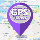 Localisation & traceur GPS icône