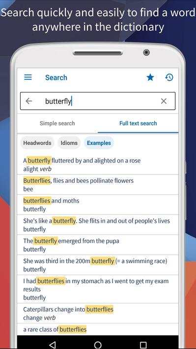 Oxford Advanced Learner's Dictionary 10th edition screenshot 2