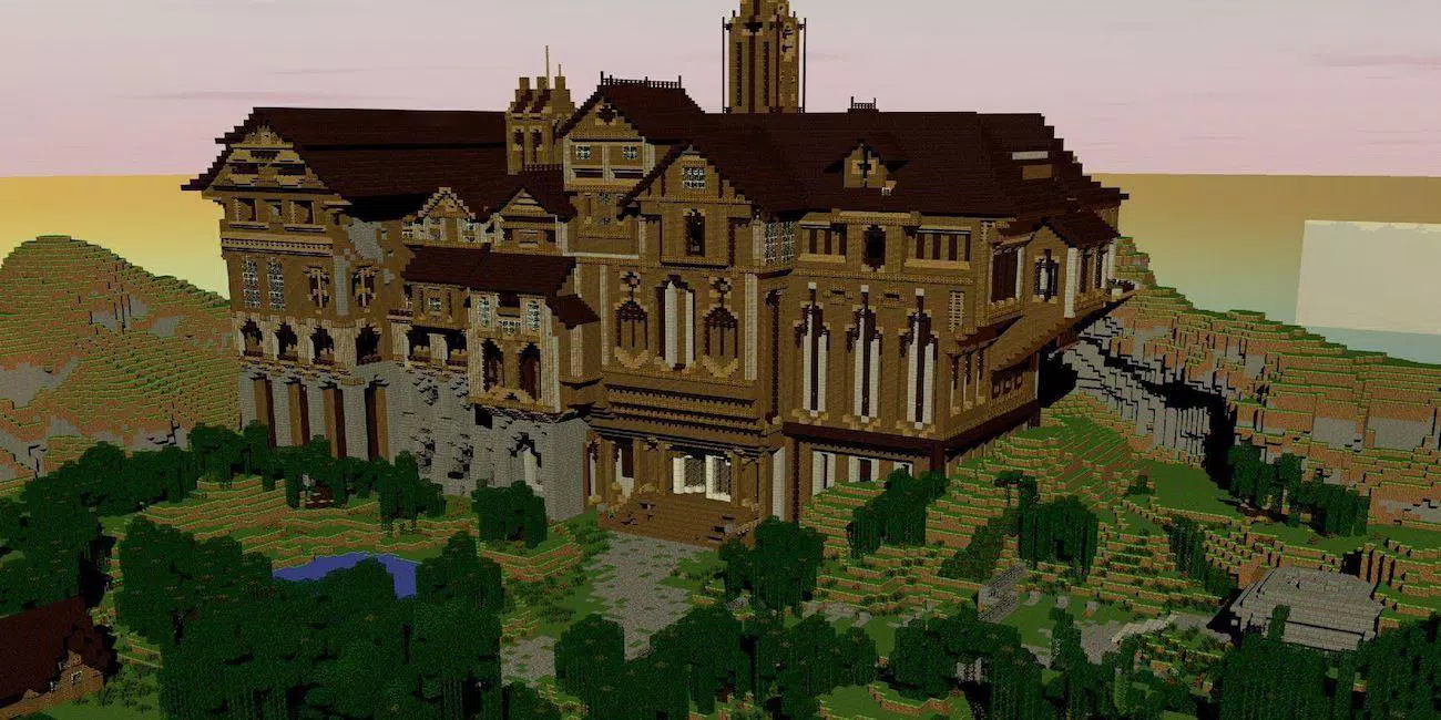 Minecraft Pe Herobrine Mansion Map