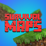 خرائط البقاء على قيد الحياة لماين كرافت PE