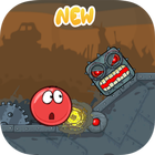 Red Ball Bouncing - Hero 4 آئیکن