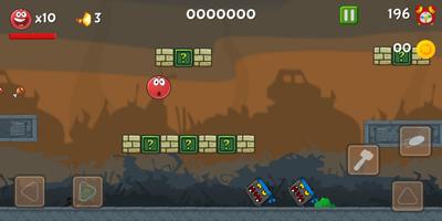 Red Ball Bouncing - Hero 4 Ekran Görüntüsü 1