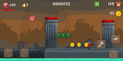 Red Ball Bouncing - Hero 4 imagem de tela 3