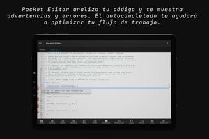 Pocket Editor captura de pantalla 2