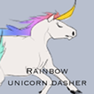Rainbow unicorn dasher