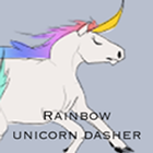Rainbow unicorn dasher icône