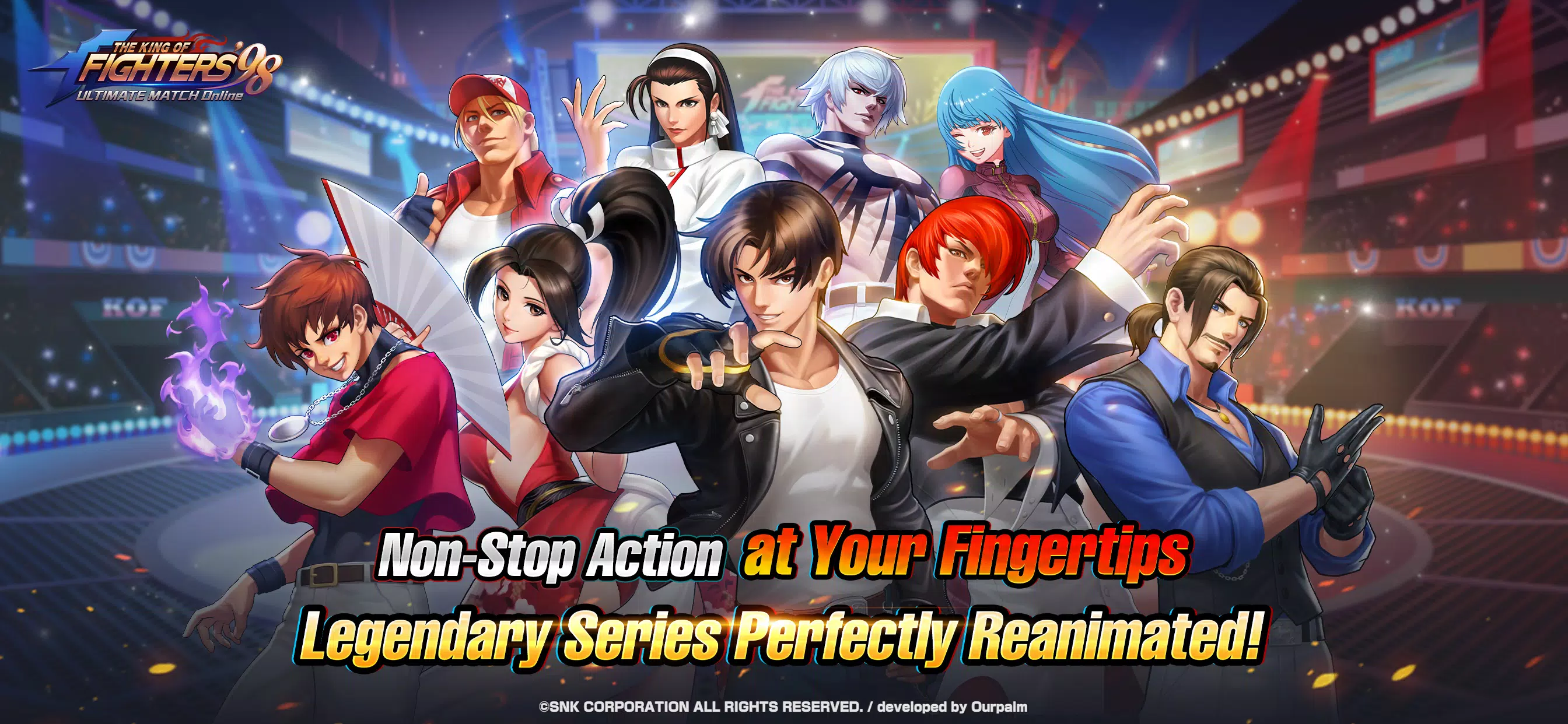 THE KING OF FIGHTERS '97 [MOBILE - APK] v.1.4 (SNK - KOF '97) 