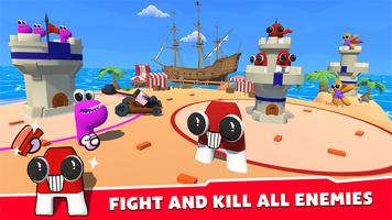 Alphabet.io: Outdo Tower War تصوير الشاشة 1