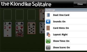 The Klondike Solitaire 스크린샷 1