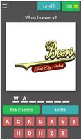 Beer Logo Quiz Affiche
