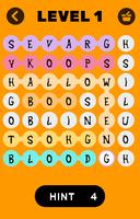 Halloween Word Search Free Affiche
