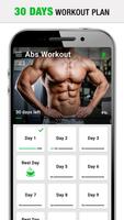 Abs Workout plakat