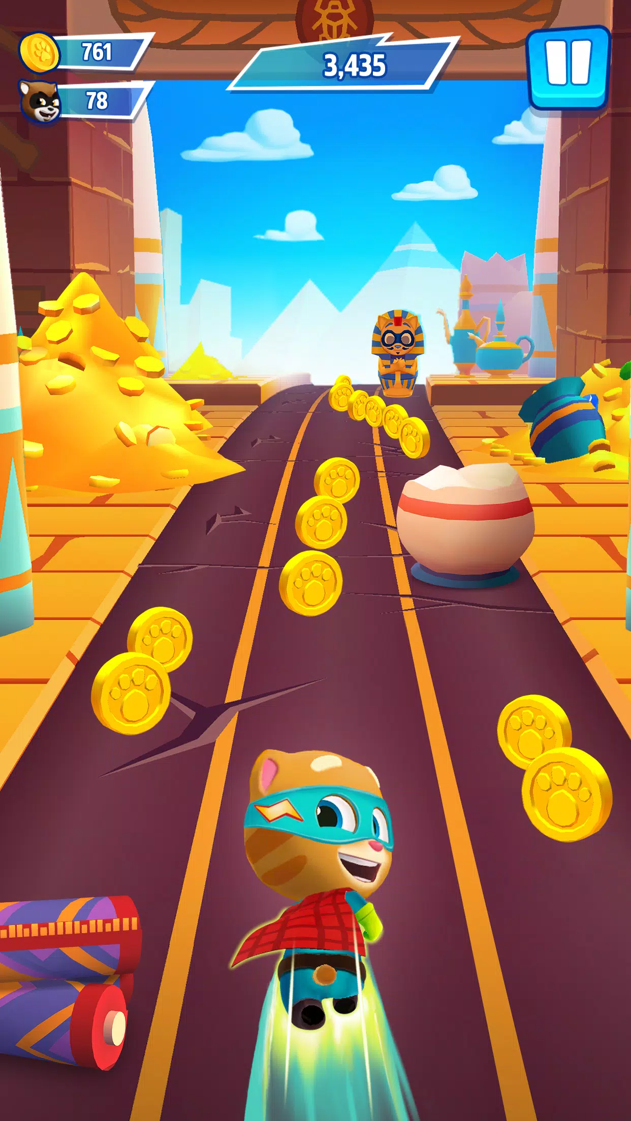 Talking Tom Hero Dash Ver. 4.4.0.5556 MOD APK -  - Android &  iOS MODs, Mobile Games & Apps