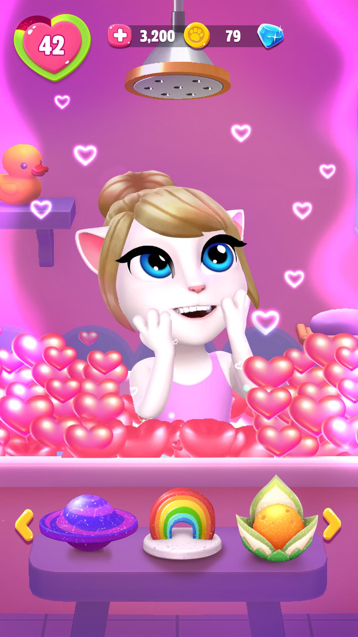 Скачай игру анжелу новую. Игра Анджела 2. My talking Angela 2 новая игра. Моя говорящая Анджела 2 outfit7.