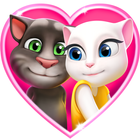 Lettres d'amour de Talking Tom icône