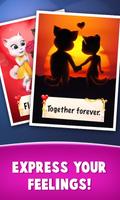 Lettres d'amour de Talking Tom capture d'écran 2