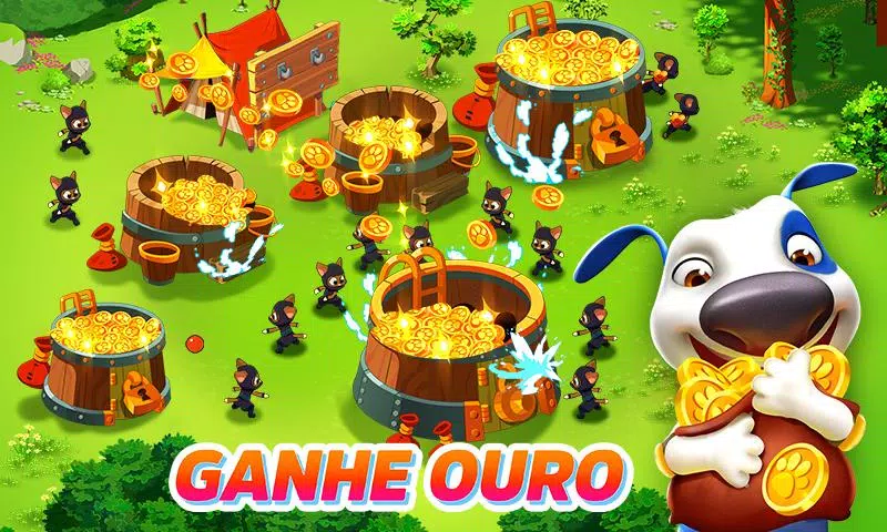 Baixe Talking Tom Fly Run: Novo jogo de corrida legal no PC com MEmu