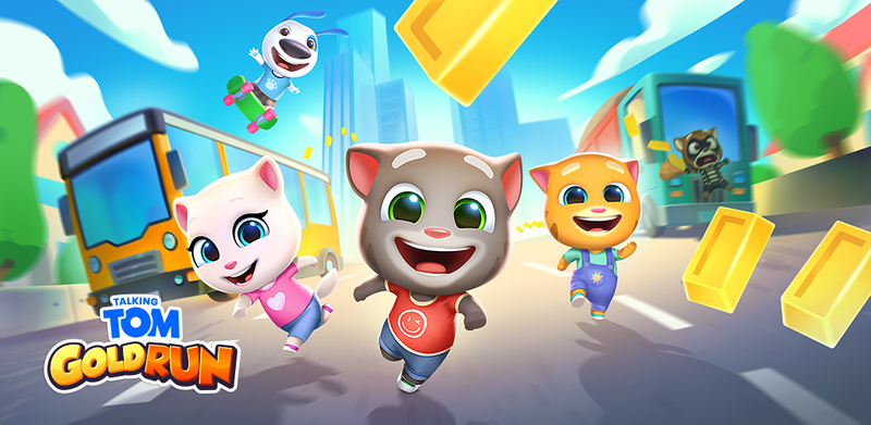 Talking Tom Gold Run banner
