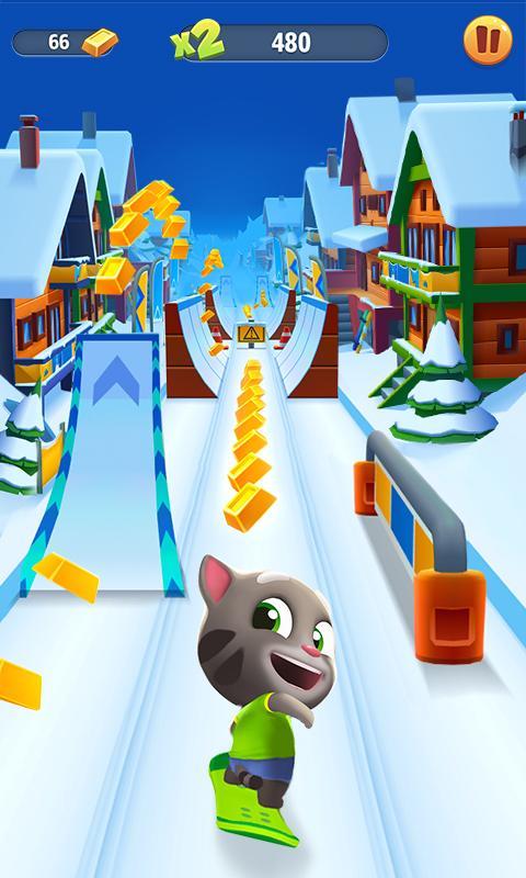 Talking Tom Gold Run screenshot 1