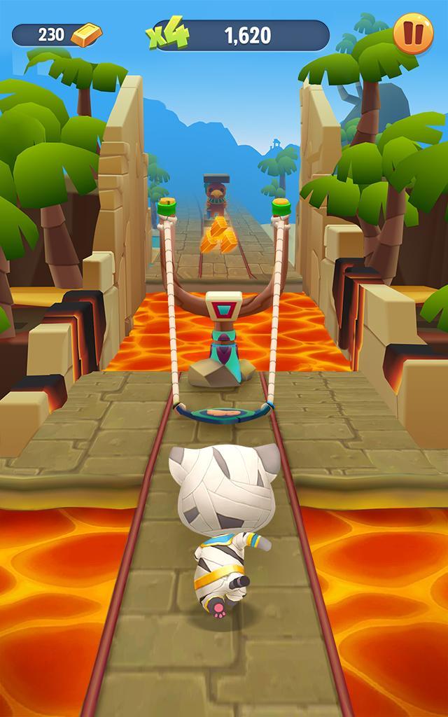 Talking Tom Gold Run screenshot 1