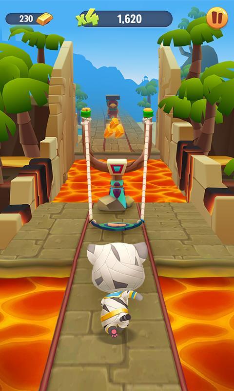 Talking Tom Gold Run screenshot 1