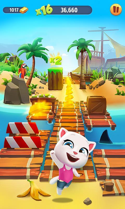 Talking Tom Gold Run screenshot 1
