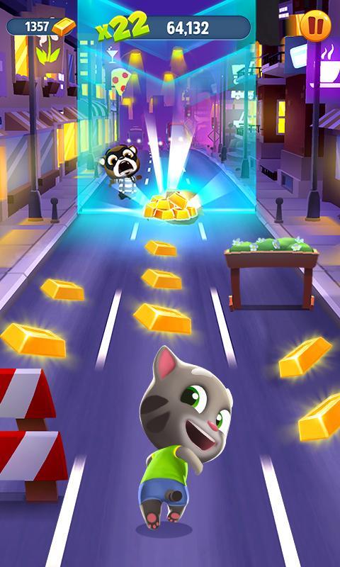 Talking Tom Gold Run screenshot 1