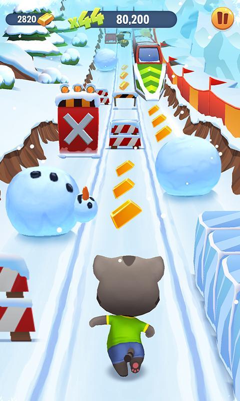 Talking Tom Gold Run screenshot 1