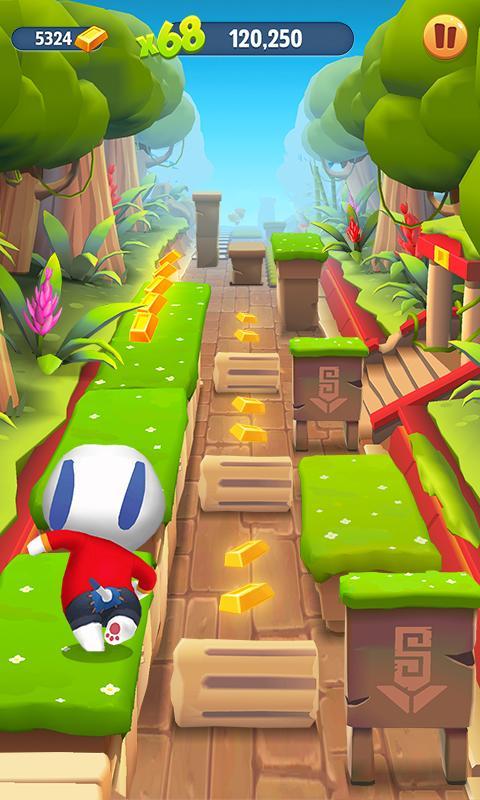 Talking Tom Gold Run screenshot 1