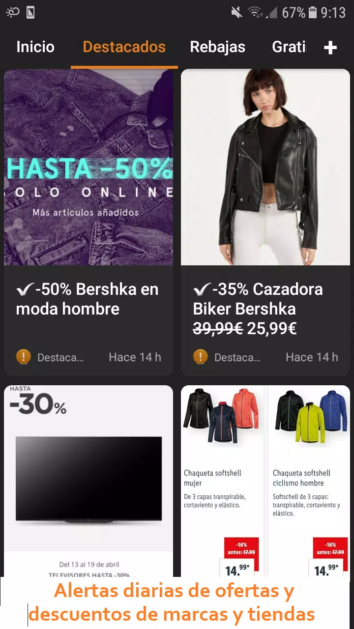Rebajas - Ofertas en tiendas, marcas y ropa for Android - APK Download