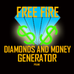 Free Diamonds and Free Money for Free Fire Prank
