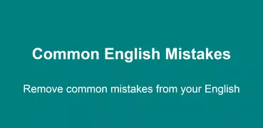 Common English Mistakes