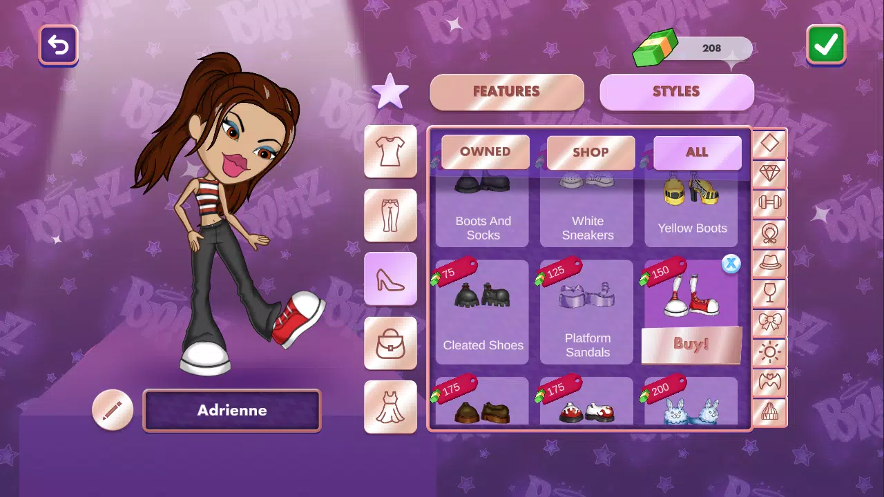 BRATZ MAKEOVER GAME jogo online gratuito em