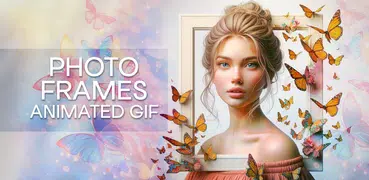 Animated gif photo frames