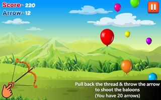 Balloon Shooting: Archery game Cartaz