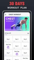 Chest Workouts for Men at Home Affiche