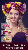 Floral Jewellery Photo Editor for Women Affiche