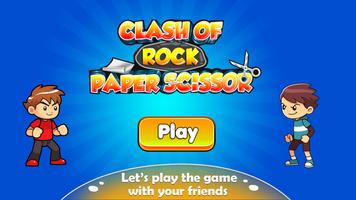Rock Paper Scissor Battle Plakat