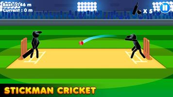 Stickman Cricket 18 - Super Strike League in Real Poster