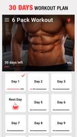 Six Pack in 30 Days for Men – Abs Workout at Home ポスター