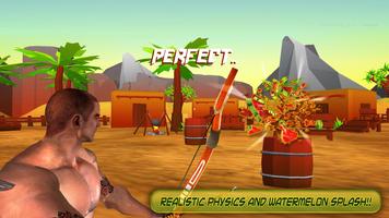 Watermelon Shooting : Archery Shooting Games captura de pantalla 3