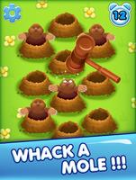 Whack A Mole With Hammer Affiche